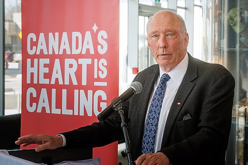 MIKE DEAL / FREE PRESS
Colin Ferguson, president and CEO, Travel Manitoba, speaks during the event.
Nellie Kennedy, Sport, Culture, Heritage and Tourism Minister announces that the provincial government is providing Travel Manitoba $4.5 million to showcase the province to the rest of Canada and encourage tourism to and within Manitoba, with 10 per cent earmarked for Indigenous Tourism Manitoba, during a press conference held to kick off National Tourism Week at Qaumajuq at the Winnipeg Art Gallery, Monday morning.
Reporter: Aaron Epp
250407 - Monday, April 07, 2025.