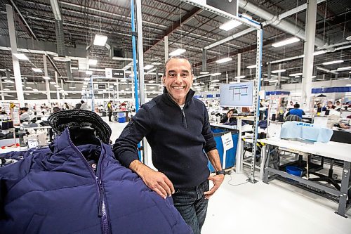 MIKAELA MACKENZIE / FREE PRESS
Andres Quiroz, director of manufacturing, at the Canada Goose factory in Winnipeg on Tuesday, Nov. 4, 2025.
For Aaron Epp story.
Free Press 2025