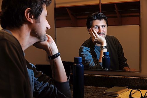 MIKE DEAL / FREE PRESS
Actor Rodrigo Beilfuss will be performing as Bernard who discovers he is a clone in the latest play at the Tom Hendry Warehouse, Caryl Churchill's A Number.
Reporter: Ben Waldman
251106 - Thursday, November 06, 2025.