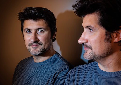 MIKE DEAL / FREE PRESS
Actor Rodrigo Beilfuss will be performing as Bernard who discovers he is a clone in the latest play at the Tom Hendry Warehouse, Caryl Churchill's A Number.
Reporter: Ben Waldman
251106 - Thursday, November 06, 2025.