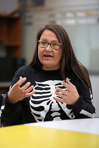 Janice Irvine, a co-ordinator for Community Mobilization Westman, said custody doesn’t have the wraparound support that people experiencing mental illness need. (Matt Goerzen/The Brandon Sun)
