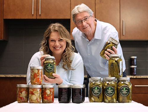 Ruth Bonneville / Free Press 

INTERSECTION - pickles

Leanne Creran (daughter) and Barrie Creran (father), owners of Cathy's Pickles, a newish biz named for Leanne's mom/Barrie's wife Cathy, who died in 2021 following a battle with cancer. 

From the time she and Barrie got married in 1974, Cathy always made her own pickles, come fall. Barrie would lend a hand from time to time, but after Cathy got sick in 2016, she was too weak to do it on her own any longer, and coached Barrie how to make them on his own. Friends &amp; family were big fans of Cathy's pickles, so earlier this year, Leanne and Barrie decided to keep her legacy alive by seeing if there was a market for her dill pickles, sweet pickles and pickled beets. 

This is for the Sat Nov 15 Intersection. 

Reporter: Dave Sanderson 


Nov 12th,, 2025
