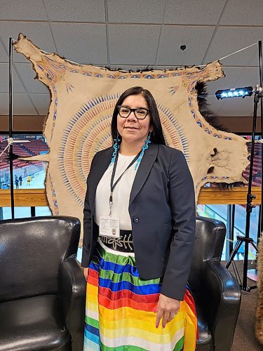Sioux Valley Dakota Nation Chief Jennifer Bone is running for re-election this fall.(Miranda Leybourne/The Brandon Sun)
