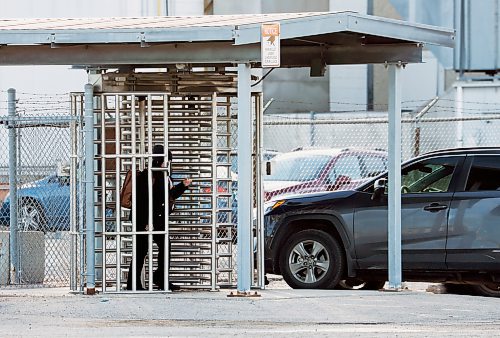 JOHN WOODS / WINNIPEG FREE PRESS
Maple Leaf plant at 870 Lagimodiere Tuesday, March 17, 2025. The staff has voted 98% in favour of going on strike.