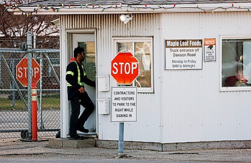 JOHN WOODS / WINNIPEG FREE PRESS
Maple Leaf plant at 870 Lagimodiere Tuesday, March 17, 2025. The staff has voted 98% in favour of going on strike.