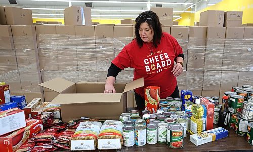 Ruth Bonneville / Free Press
Local Christmas Cheer Board
Photo of Shawna Bell - head of Christmas Cheer Board at the new hamper pick up location at 1441 Main St for people who need hampers and gifts.
See story By Kevin
Nov 20th,, 2025