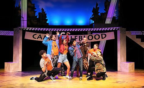 Ruth Bonneville / Free Press 

ENT - MTYP  Lightning Thief - Underworld quest 

Photo of scene from Camp Half Blood where Percy  accepts the quest to go to the underworld because Luke hints that his mother will be in the Underworld - the location of the search - since Hades is now rumored to be the real thief. 


Manitoba Theatre for Young People presents The Lightning Thief - The Percy Jackson  Adapted from Rick Riordan's acclaimed book,

See story

Dec 3rd, 2025
