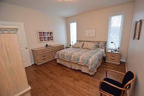 Todd Lewys / Free Press
The primary bedroom is a private, relaxing space.