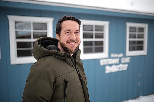Veterinarian Dr. Troy Gowan with Minnedosa Veterinary Clinic, outside the clinic on Thursday afternoon.
(Photos by Tim Smith/The Brandon Sun)