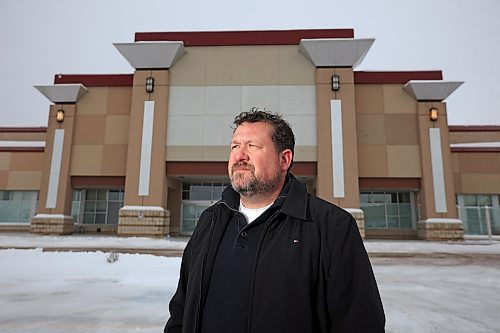 11122025
Brandon East MLA and Minister of Municipal and Northern Relations Glen Simard outside the former Sobey’s grocery store location in Brandon’s south end.
(Tim Smith/The Brandon Sun)