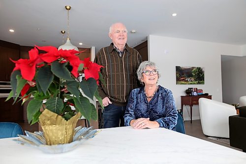 17122025
Gord and Diane Peters in their condo at Riverside Lifestyle Estates in Brandon.
(Tim Smith/The Brandon Sun)
