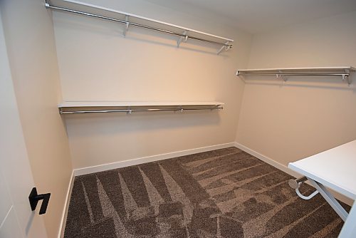 Todd Lewys / Free Press
The size of a small bedroom, the primary bedroom’s walk-in closet offers tons of storage space for wardrobe and accessories.