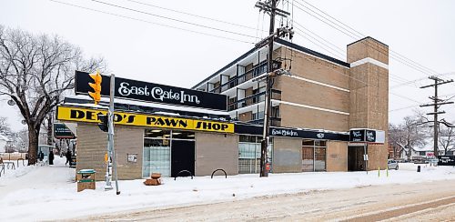 MIKE DEAL / FREE PRESS
The former Sherbrook Inn at 685 Westminster Avenue has been renamed, East Gate Inn.
260105 - Monday, January 05, 2026.