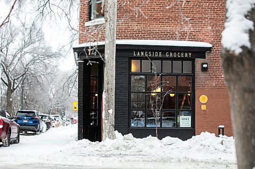 MIKAELA MACKENZIE / FREE PRESS

Langside Grocery, which will open again this Friday, on Monday, Jan. 5, 2026.

For Malak story.
Free Press 2026