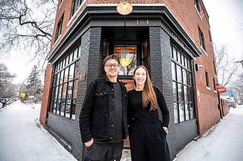 MIKAELA MACKENZIE / FREE PRESS

New owners Liz Wreford and Peter Sampson at Langside Grocery, which will open again this Friday, on Monday, Jan. 5, 2026.

For Malak story.
Free Press 2026