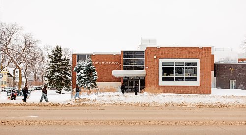 MIKE DEAL / FREE PRESS
École Secondaire Kelvin High School at 155 Kingsway Avenue.
260106 - Tuesday, January 06, 2026.