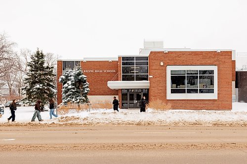 MIKE DEAL / FREE PRESS
École Secondaire Kelvin High School at 155 Kingsway Avenue.
260106 - Tuesday, January 06, 2026.