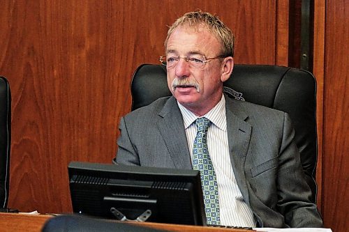 City of Winnipeg's Chief Administrative Officer Phil Sheegl watches the proceedings of council Wednesday morning at City Hall.  121024 October 24, 2012 Mike Deal / Winnipeg Free Press