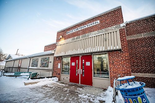 MIKAELA MACKENZIE / FREE PRESS

Brock Corydon school on Wednesday, Jan. 7, 2026. The school, which offers the provinceճ only Hebrew immersion program, is assuring families that it is following security protocols in the wake of recent hate-fuelled vandalism incidents in order to keep students and staff safe.

For Scott B story.
Free Press 2026