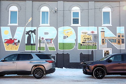 07012026
A mural in downtown Virden on Wednesday. Virden is under a Water Quality Advisory with levels of arsenic exceeding the acceptable levels for drinking water.
(Tim Smith/The Brandon Sun)
