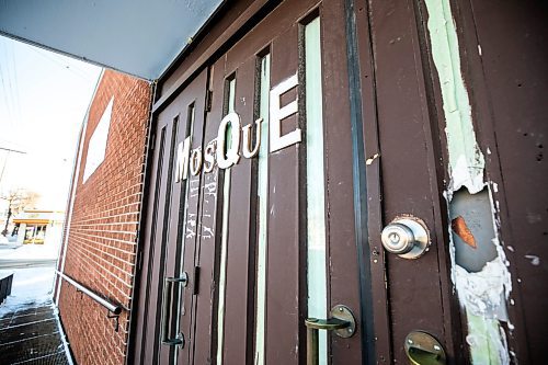 MIKAELA MACKENZIE / FREE PRESS

Abu Bakr Al-Siddique mosque and community centre, at the corner of Ellice Avenue and Home Street, on Thursday, Jan. 8, 2026.

For Scott story.
Free Press 2026