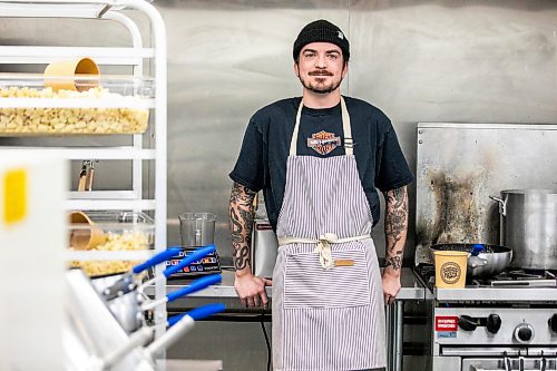 MIKAELA MACKENZIE / FREE PRESS
Serge Gregoire, owner of Sergio's Pasta, with the monthly special (the truff man) on Friday, Jan. 9, 2026.
For Dave Sanderson story.
Free Press 2026