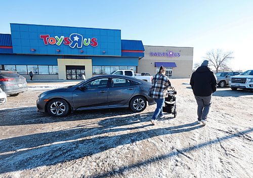 Ruth Bonneville / Free Press 

Biz - Toys R Us Polo closing 

The Toys R Us on St. Matthews will be closing this location.  See story for details. 

Photo of customer, Jordan Pastushenko, his wife Breanne and their nine-month-old son, Bohden, chatting with reporter.  

Jan 14th,  2026