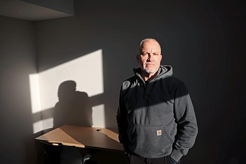 19012026
Ross Robinson, Executive Director for The John Howard Society of Brandon inside one of the rooms in John Howard’s transitional housing facility on McGregor Avenue in Brandon on Monday. The 24-unit facility is set to open in February.
(Tim Smith/The Brandon Sun)