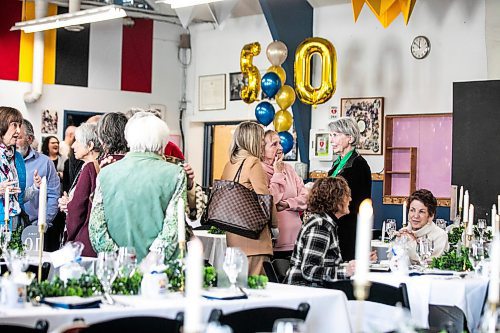 MIKAELA MACKENZIE / FREE PRESS

Rossbrook House’s 50th anniversary birthday luncheon on Tuesday, Jan. 20, 2026.

For John story.
Free Press 2026