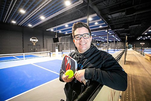 MIKAELA MACKENZIE / FREE PRESS

Brent Bernas, general manager at The Picklr ( anew indoor pickleball facility that will open at the end of this month), on Wednesday, Jan. 21, 2026.

For Josh story.
Free Press 2026