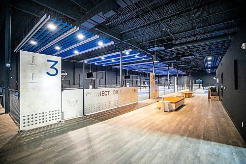 MIKAELA MACKENZIE / FREE PRESS

The Picklr, new indoor pickleball facility that will open at the end of this month, on Wednesday, Jan. 21, 2026.

For Josh story.
Free Press 2026