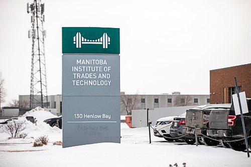 MIKAELA MACKENZIE / FREE PRESS

The Manitoba Institute of Trades and Technology campus, which just announced its closure, on Wednesday, Jan. 28, 2026.

For Maggie story.
Free Press 2026
