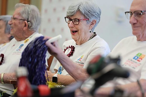 Ruth Bonneville / Free Press
Standup - Seniors Games - Bean bag throw
Photo of Sturgeon Creek Retirement residents cheering on participants taking part in the bean bag toss Tuesday.
Sturgeon Creek Retirement Residence hosts their 17th annual, Go for Gold Games, a celebration of health, fun, and community for their residents this week. On Tuesday residents took part in the bean bag throw including a medal ceremony to follow.
More info: This Seniors Care Living Centres annual Games is a cross-Canada event uniting thousands of residents for friendly competition and social connection at 29 retirement communities in Alberta, Manitoba, Ontario, Québec, and Saskatchewan. This year’s theme is “There’s No Place Like Our Home
Feb 3rd, 2026