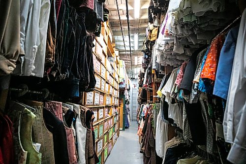 MIKAELA MACKENZIE / FREE PRESS

The cold storage area at Harlequin Costume on Thursday, Feb. 5, 2026.

For Aaron Epp story.
Free Press 2026