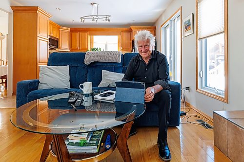 MIKE DEAL / FREE PRESS
Rod Peeler, who's been selling real estate in the city for 45 years. He's long been "Winnipeg-famous" for his "I never sleep" slogan, and for his mop of hair, reminiscent of Rod Stewart. 
Reporter: David Sanderson
260130 - Friday, January 30, 2026.