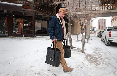 Ruth Bonneville / Free Press

LOCAL Library use

Photo of Jesson Downie as he leaves the Millennium Library with two bags of books.  

Streeter in front of Millennium Library. 

Story: The city's data portal has library attendance going back years and ibrary attendance has increased since 2022, but it still hasn't reached pre-pandemic levels. 

See story by Nicole


Feb 18th,   2026