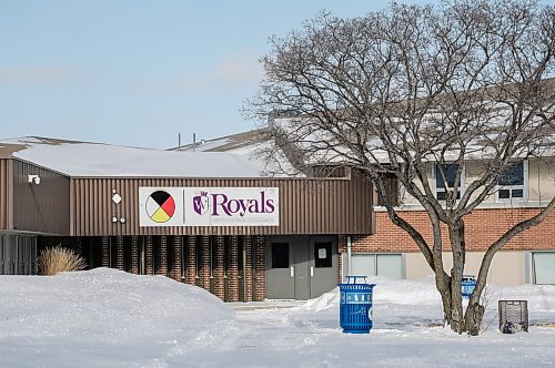 JOHN WOODS / FREE PRESS
Windsor Park Collegiate, which has received threats, is photographed Tuesday, February 24, 2026. The school will be closed Wednesday.
reporter: scott