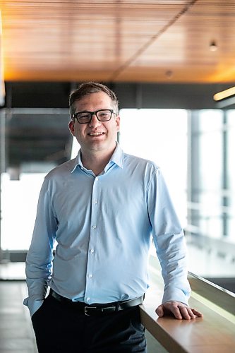 MIKAELA MACKENZIE / FREE PRESS
CEMWorks founder Jonatan Aronsson at their office on Friday, March 6, 2026.
For Aaron story.
Free Press 2026