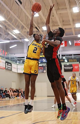 Youri Cange will need to take a step forward as one of the veterans on a young Bobcat team next year. (Tim Smith/The Brandon Sun)