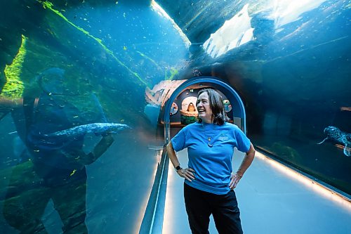 Ruth Bonneville Winnipeg Free Press 

VOLUNTEER

Photo of Janice Martin, a volunteer at the Assiniboine Park Zoo, in the Journey to the Arctic exhibit as zeals swim around her Tuesday. 

Janice Martin’s entire career has been at Assiniboine Park Zoo. She started there as an 18yo, picking up summer shifts at Aunt Sally’s Farm in 1976. After graduating from the U of M with a degree in zoology, she worked at the zoo until she retired from her position as Assiniboine Park Zoo’s animal care curator in 2023. Now, she volunteers 3 days a week in various positions at the zoo.  

Story: Volunteers column -
AV Kitching

March 10th,, 2026
