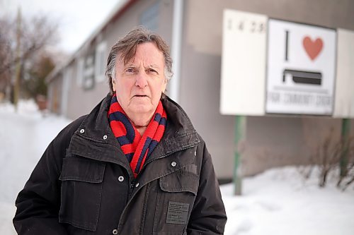 13032026
Doug Sullivan, board member for the Park Community Centre, outside the centre on Friday afternoon.
(Tim Smith/The Brandon Sun)
