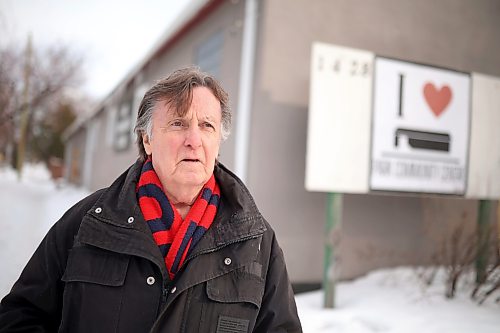 13032026
Doug Sullivan, board member for the Park Community Centre, outside the centre on Friday afternoon.
(Tim Smith/The Brandon Sun)