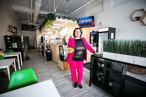 MIKAELA MACKENZIE / FREE PRESS

Sushi Point owner Olha Vovkotrub on Friday, March 13, 2026. The restaurant is part of a new community project — the Ukrainian Guide to Winnipeg — that features 138 businesses, all operated by Ukrainians in Manitoba

For Scott B story.
Free Press 2026