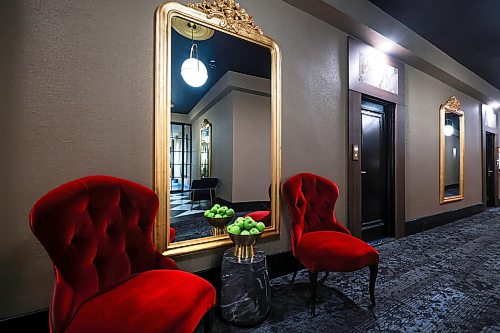 Ruth Bonneville Free Press
BIZ - Fort Garry Hotel Vice Regal Floor
Photo of Fort Garry Hotel owner, Ida Albo, in the Vice Regal executive lounge area in the new luxury space opening in their hotel.
Feature on the new Fort Garry Hotel’s Vice Regal Floor," a luxury five-star "elevated experience" that the hotel will begin offering in April.
See story by Aaron
March 17th,, 2026