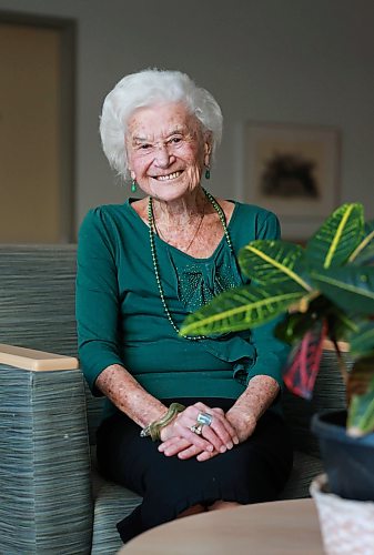 Ruth Bonneville Winnipeg Free Press 

VOLUNTEER 95yr volunteer

Portrait of 95-year-old Emily Kosak, with a smile that lights up the room, having her photo taken before heading off to her next volunteer event  at Holy Family home Monday. 

Story:
Emily Kosak has been volunteering at Holy Family  for 34+ years, feeding residents who can’t feed themselves, baking for the regular bake sales and helping  out at the nursing home’s daily Bingo sessions. Her favourite part of the day is from between 2 to 3 pm, when she walks for an hour around the xx sq. ft. nursing home, stopping every so often to talk to residents and staff.

March 16th,, 2026
