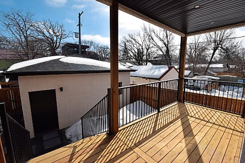 Todd Lewys / Free Press
Much quality time can be spent in the backyard, which also offers an oversized, heated double detached garage with EV charger and graded floor.