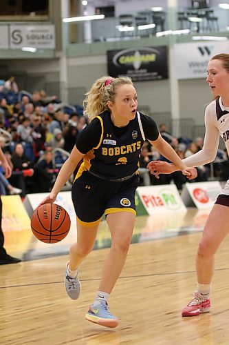BU seniors Piper Ingalls, left, and Carly Thomson shared the women's athlete of the year honours. (Brandon Sun files)