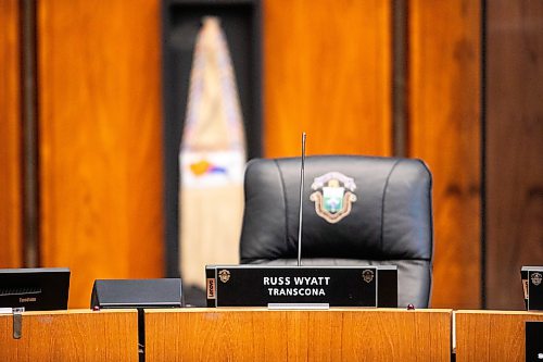 MIKAELA MACKENZIE / FREE PRESS

Russ Wyattճ seat at City Hall on Wednesday, March 25, 2026. 


Free Press 2026