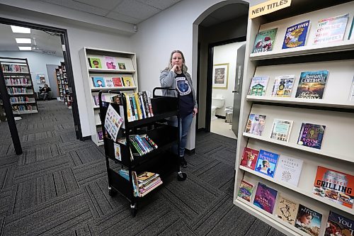 Ruth Bonneville  Free Press

49.8 - Ai news

Photo of Ashley Myers is the director of library services of the Brokenhead River Regional Library in Beausejour next to the washroom.  See story below. 

 This is for a 49.8 about Boring News, an AI news company that launched recently in Manitoba and has been generating thousands of local stories, many with incorrect or fabricated information. 

Ashley Myers is the director of library services of the Brokenhead River Regional Library in Beausejour. She is quoted in this Boring News story from January, but says she was never interviewed and that the quote is entirely fabricated. She was also disturbed by the AI image included in the piece as it looks nothing like the library or its washrooms.

Story by Eva Wasney

March 25th, 2026
