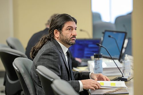 Ruth Bonneville  Free Press

Local Shaun Babakhanians HQ hearing 

Photo of Shaun Babakhanians, developer for Caspian, just prior to the start of his questioning at the  Winnipeg Police Service Headquarters Inquiry Thursday.

See story by Joyana 

March 26th, 2026
